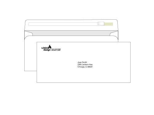 10 Custom Self-Seal Envelopes - EN1033