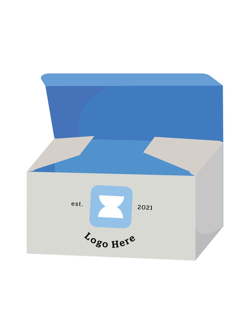 Full Color Custom Printed 123 Bottom Carton - P1005
