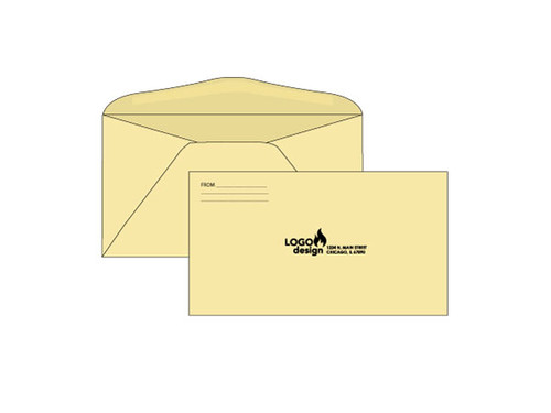 Personalized Ivory #6 3/4 Envelopes - EN1092