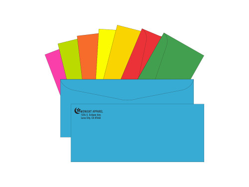 Custom Envelopes - Bright Colors - EN1074