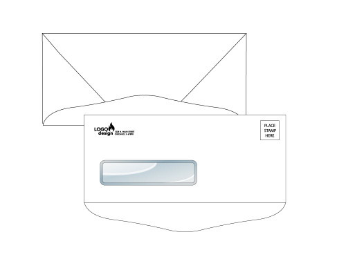 Custom Reverse Flap Envelopes - EN1022