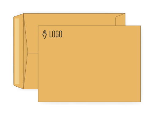 PRINTED - Custom Manila Envelopes 9x12 - EN1071