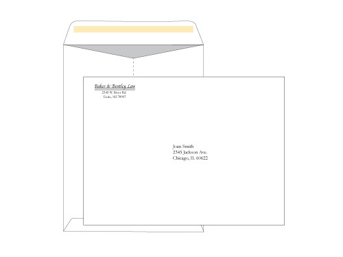 Custom 9x12 Catalog Envelopes (Open End) - Heavyweight 32lb - EN1105