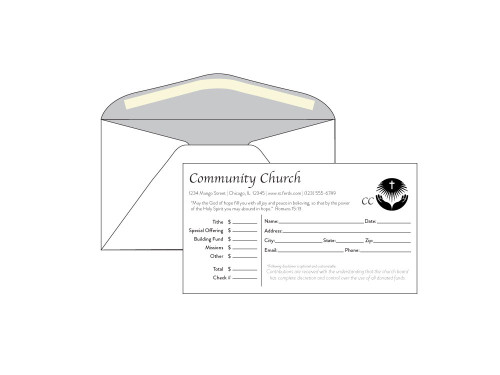 Custom Church Envelopes - EN1103