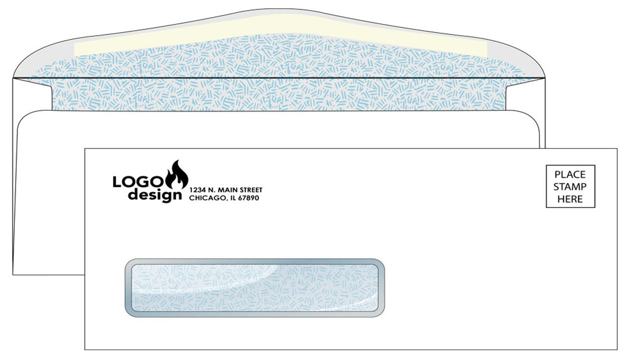 Standard 10 Envelope with Security Tint