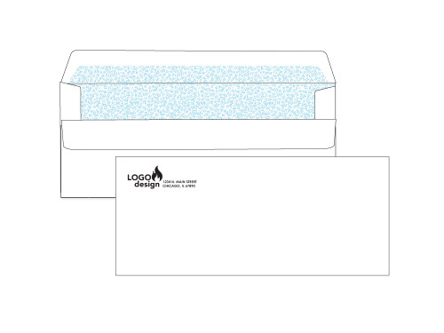 Custom #10 Security Simple Seal Envelopes - EN1007