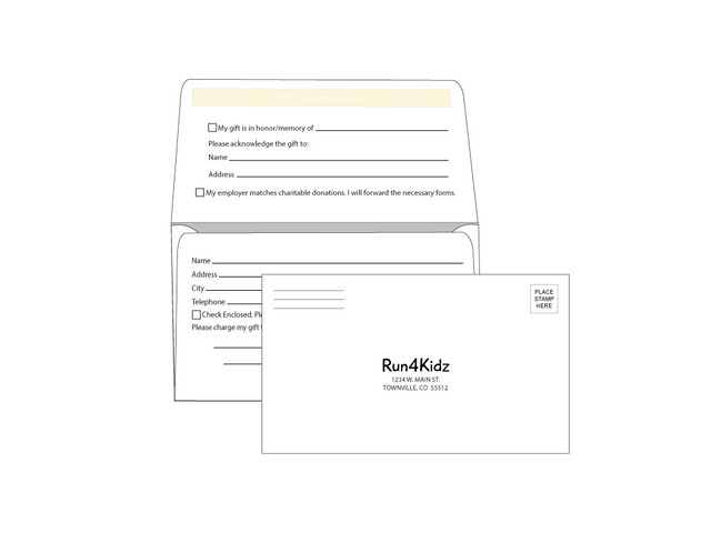 custom remittance envelope