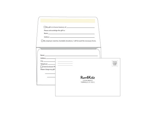 Custom #6 1/4 Remittance Envelopes EN1013