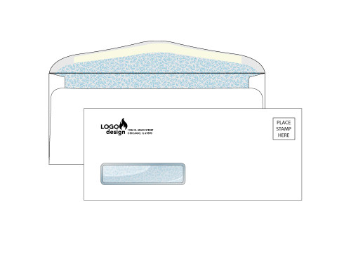 Custom Security Window Envelopes - #8 5/8 - EN1001
