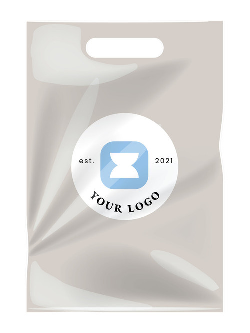2-Color Die Cust Plastic Bags