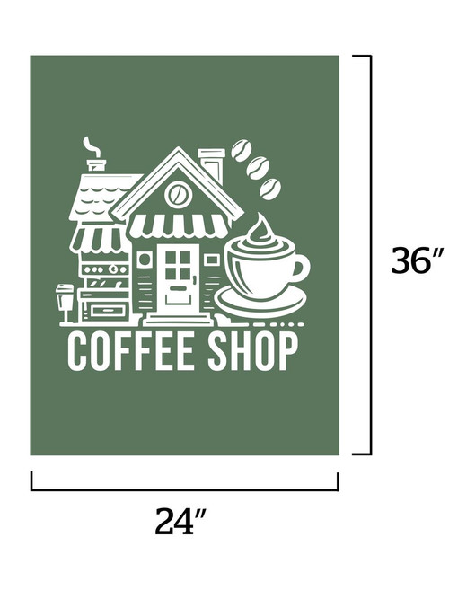 Full Color Repositionable Wall Decals, 24" x 36" - D3005