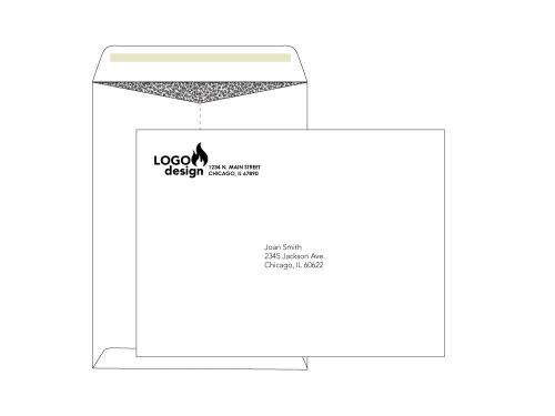 Security 9x12 Printed Envelopes - EN1010