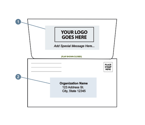 easy to use donation envelopes for nonprofit front