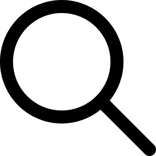 Magnifying glass icon for exploring donation envelope sizes