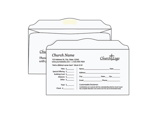 Church Offering Envelopes - Tithing Envelopes - EN1019