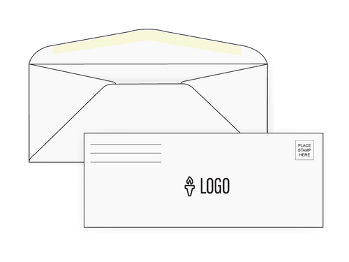 PRINTED - Custom No 9 Envelopes - EN1028