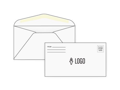 Custom #6 3/4 Check-Sized Envelopes - EN1043