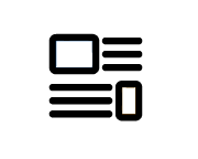 icon representing a donation envelope template