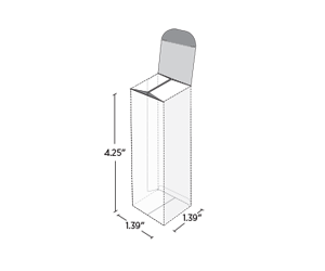 Full Color Custom Printed Straight Tuck Carton - P1002